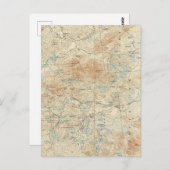 Saint Regis Kanugebiet Details in den Adirondacks Postkarte (Vorne/Hinten)