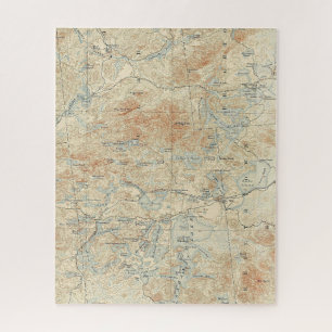 Saint Regis Kanugebiet Details in den Adirondacks Puzzle