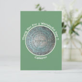 Saint Regis Mountain USGS Benchmark Party Items Dankeskarte (Stehend Vorderseite)