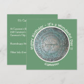 Saint Regis Mountain USGS Benchmark Party Items Einladung (Vorne/Hinten)