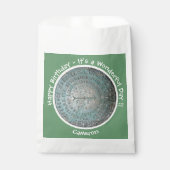 Saint Regis Mountain USGS Benchmark Party Items Geschenktütchen (Vorderseite)