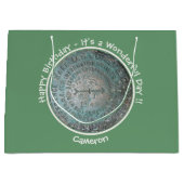 Saint Regis Mountain USGS Benchmark Party Items Große Geschenktüte (Vorderseite)