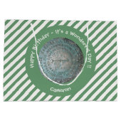 Saint Regis Mountain USGS Benchmark Party Items Große Geschenktüte (Rückseite)