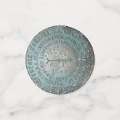 Saint Regis Mountain USGS Benchmark Party Items Konfetti (Klein Vorderseite)