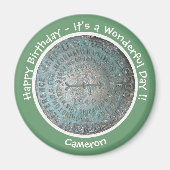 Saint Regis Mountain USGS Benchmark Party Items Magnet (Vorne)