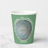 Saint Regis Mountain USGS Benchmark Party Items Pappbecher (Vorderseite)