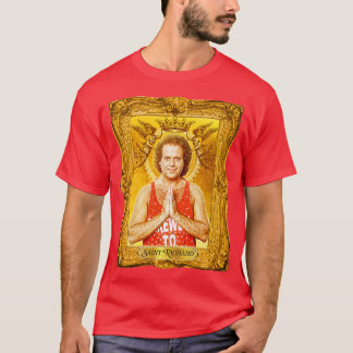 Saint Richard Simmons Retro Fitness Icon Design T-Shirt