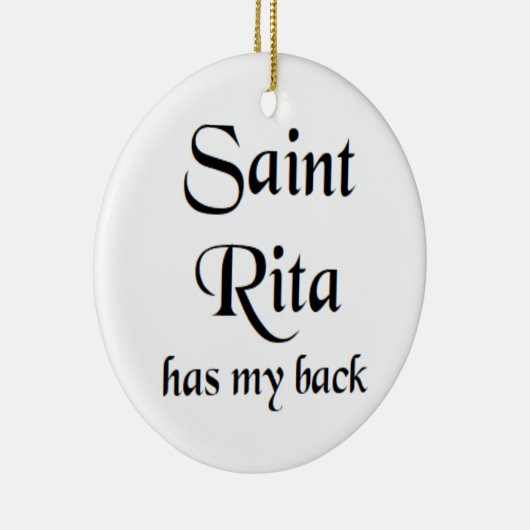 saint rita coffee mug keramik ornament (Rechts)
