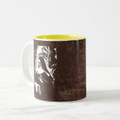 Saint Rita Zweifarbige Tasse (Vorderseite Links)