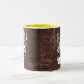 Saint Rita Zweifarbige Tasse (Mittel)