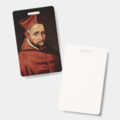 Saint Robert Bellarmin Ausweis (Vorder- & Rückseite)