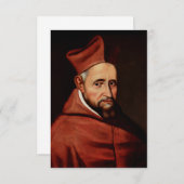 Saint Robert Bellarmin Dankeskarte (Vorne/Hinten)
