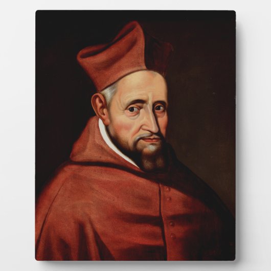 Saint Robert Bellarmin Fotoplatte (Vorderseite)