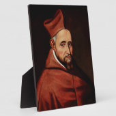Saint Robert Bellarmin Fotoplatte (Seite)