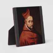 Saint Robert Bellarmin Fotoplatte (Vorderseite)