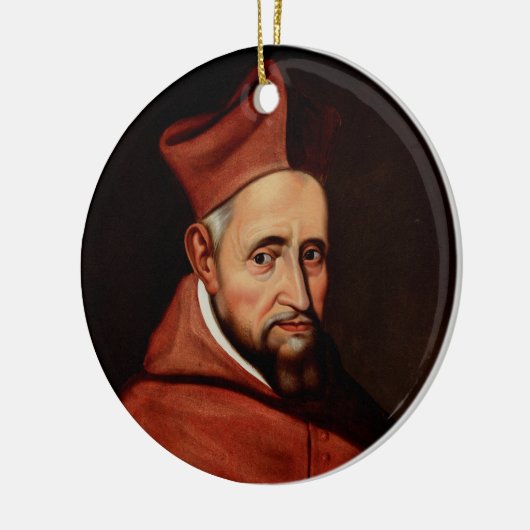 Saint Robert Bellarmin Keramik Ornament (Links)