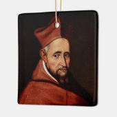Saint Robert Bellarmin Keramikornament (Links)