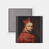 Saint Robert Bellarmin Magnet (Vorderseite/Rückseite)