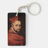 Saint Robert Bellarmin Schlüsselanhänger (Rückseite)
