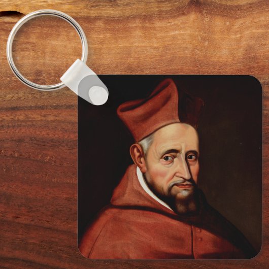 Saint Robert Bellarmin Schlüsselanhänger (Vorderseite)
