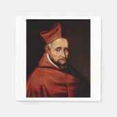 Saint Robert Bellarmin Serviette (Vorderseite)