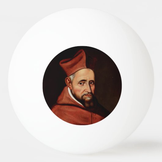 Saint Robert Bellarmin Tischtennisball (Vorderseite)