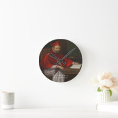 Saint Robert Bellarmine Runde Wanduhr (Zuhause)