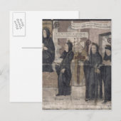 Saint Robert und verschiedene Benediktiner Postkarte (Vorne/Hinten)
