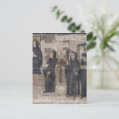 Saint Robert und verschiedene Benediktiner Postkarte (Stehend Vorderseite)