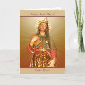 Saint Rocco Feast Day - Blank Note Card Karte (Vorderseite)