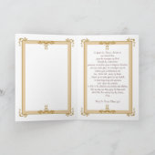 Saint Rocco - Happy Feast Day Greeting Card Karte (Innenseite)