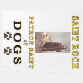 SAINT ROCH FLEECEDECKE (Vorderseite (Horizontal))