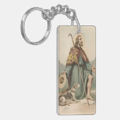 Saint Roch Schlüsselanhänger (Vorderseite links)