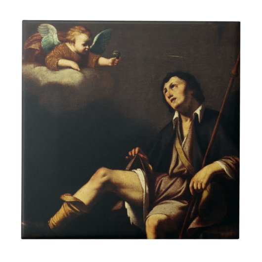 Saint Roch und Angel von Typ François Fliese (Vorderseite)