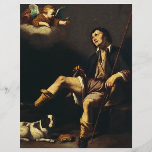 Saint Roch und Angel von Typ François Flyer (Vorne)