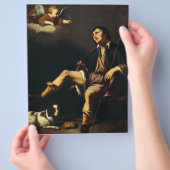 Saint Roch und Angel von Typ François Flyer (Hand)