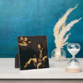 Saint Roch und Angel von Typ François Fotoplatte (InSitu)