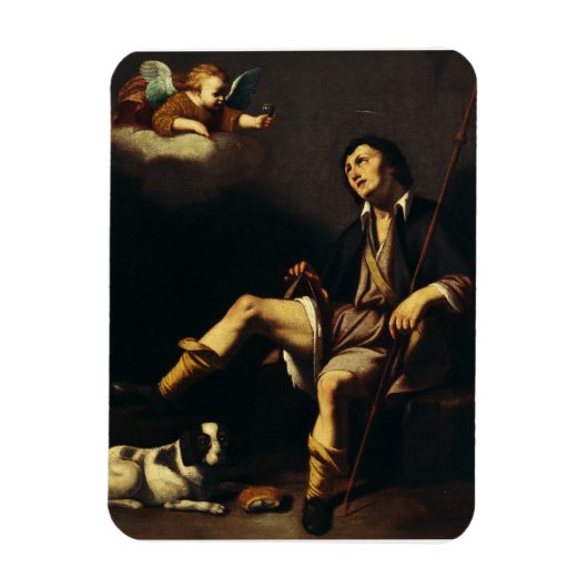 Saint Roch und Angel von Typ François Magnet (Vertikal)