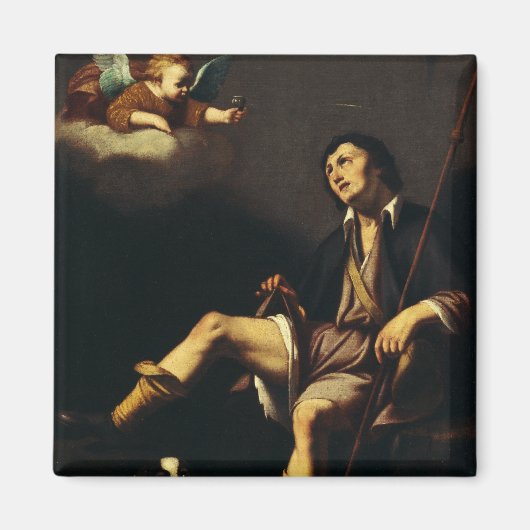 Saint Roch und Angel von Typ François Magnet (Vorne)