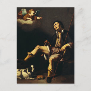 Saint Roch und Angel von Typ François Postkarte
