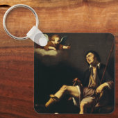 Saint Roch und Angel von Typ François Schlüsselanhänger (Vorderseite)