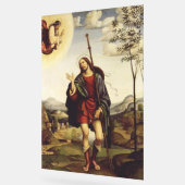 Saint Roch von Francesco Francia Acrylschild (Winkel)