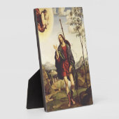 Saint Roch von Francesco Francia Fotoplatte (Seite)