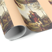 Saint Roch von Francesco Francia Geschenkpapier (Rolleneckpunkt)