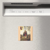 Saint Roch von Francesco Francia Magnet (In Situ (Geschirrspüler))