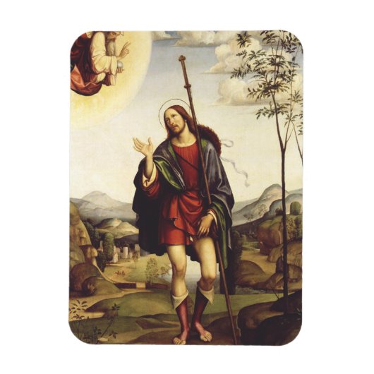 Saint Roch von Francesco Francia Magnet (Vertikal)