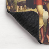 Saint Roch von Francesco Francia Mousepad (Ecke)