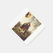 Saint Roch von Francesco Francia Serviette (Ecke)