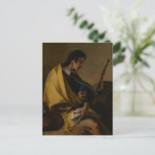 Saint Roch von Giovanni Batista Tiepolo Postkarte (Stehend Vorderseite)