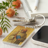 Saint Romuald, der Gründer der Camaldolese Schlüsselanhänger (Vorderseite rechts)